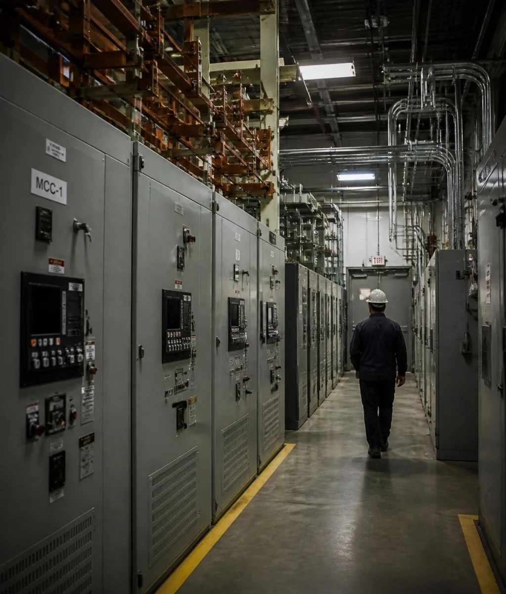 Electrical control panel installation